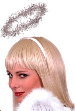 Unbranded Fancy Dress Costumes - Silver Angel Halo