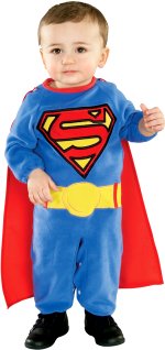 Unbranded Fancy Dress Costumes - Superman Baby Bunting Toddler