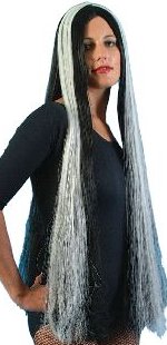 Fancy Dress Costumes - Witch Wig Glo-In-Dark