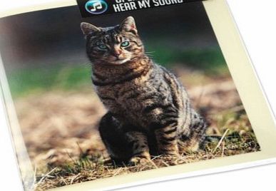 Unbranded Farm Cat Greeting Card with Sound 4552P