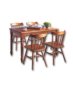 Farmhouse Dining Suite with 4 Chairs