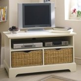 Unbranded Farmhouse TV Unit - ivory
