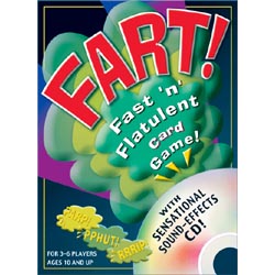 Fart is the sound-sational game of rip-roaring fun that will challenge even straight-laced Aunt Grac