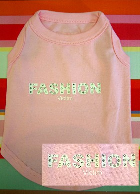 Fashion Victim Dog Tee!