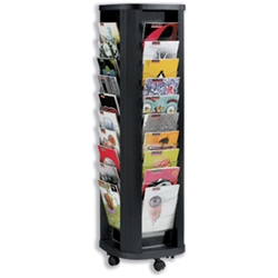 Fast Paper Display Carousel 40 Compartment