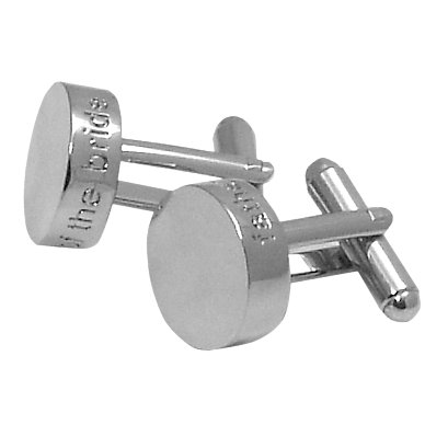 Unbranded Father of the bride round cufflinks