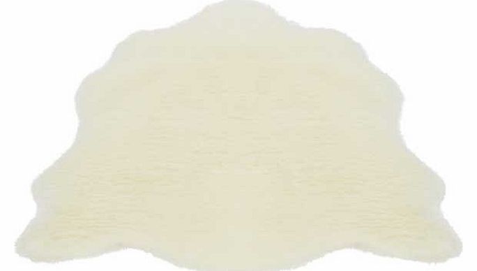 Super soft faux fur pile rug. 100% acrylic 30%. Non-slip backing. Size L90. W75cm. Weight 0.7kg. (Barcode EAN=5053095026825)