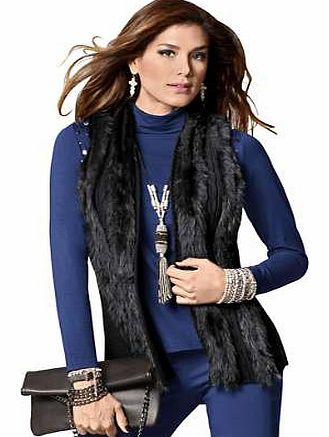 Unbranded Faux Fur Waistcoat