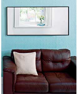 Wall mounting.Size (H)60, (W)130cm.