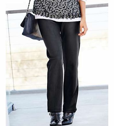 Unbranded Faux Leather Coated Jeans