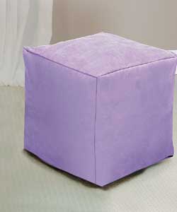 Faux Suede Beancube Cover - Lilac