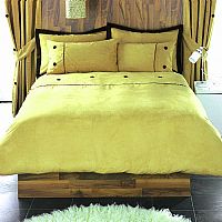 Faux Suede Button Cuff