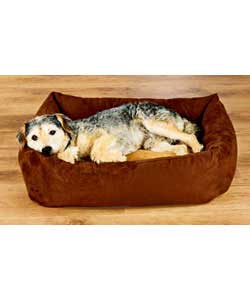Unbranded Faux Suede Pet Bed