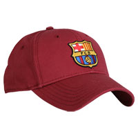 Unbranded FC Barcelona Crest Cap - KIDS - Red.