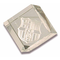 Unbranded FC Barcelona Cube Slant Crystal.