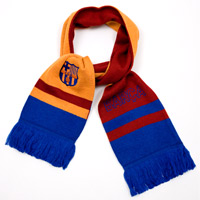 Unbranded FC Barcelona Scarf - Blue/Red.