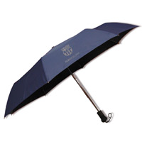 Unbranded FC Barcelona Telescopic Umbrella - Navy blue.