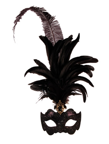 Unbranded Feather Farfallina Black on Black