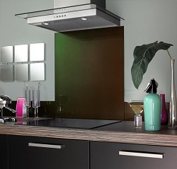 Unbranded Ferrous Iridescent Kitchen Splashback