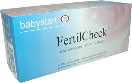 Unbranded FertilCheck Male and Female Fertility Test Kit