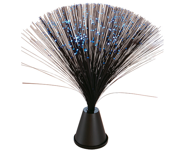 Unbranded Fibre Optic Fountain Light Black