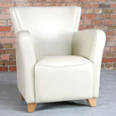 Fidel cream club chair furniture