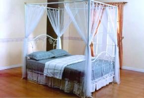 Fife 4 Poster Metal 4ft 6 Double Bedstead