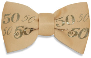 Unbranded Fifty Number Bow Tie