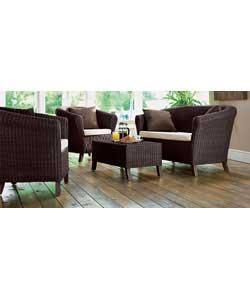 Fiji 4 Piece Cane Set - Dark