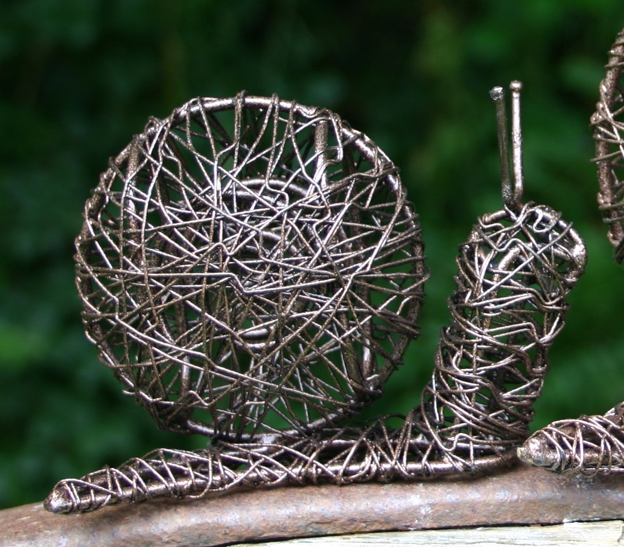 Unbranded Filigree Wire Decorative Snail large