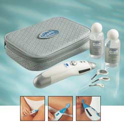 Completely portable and will remove unwanted facial and body hairUnlike electrolysis this needle -