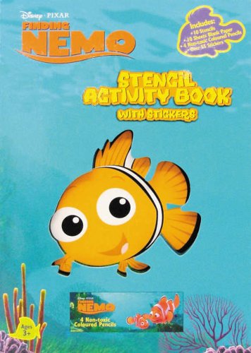 Finding Nemo Stencil Activity Book (FINDING NEMO)- Flair Leisure Product Plc
