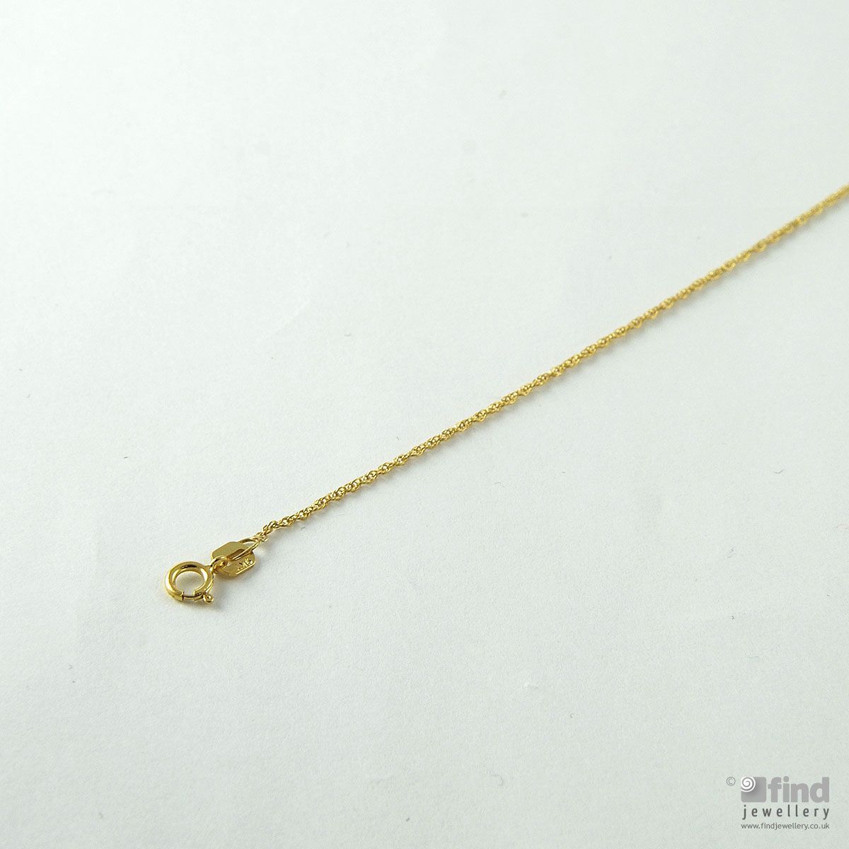Unbranded Fine 9ct Gold Prince of Wales Chain 20 Inches