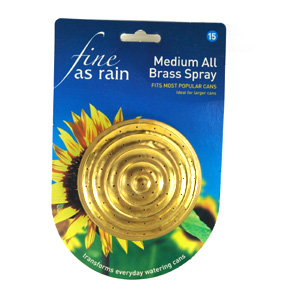 Unbranded Fine as Rain Metal Screw Watering Can Sprayhead