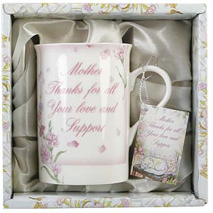 This fine bone china mother mug is a great gift to show how much you care. Makes a wonderful gift fo