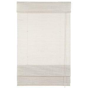 Fine Reeded Roman Blind- Chalk- W100cm