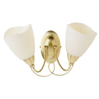 Contemporary wall light suitable for most rooms in the house, Dimensions: (H) 200 x (W) 330mm, 2 x