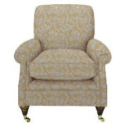 Unbranded Finest Bloomsbury Jacquard Club Chair, Duck Egg