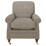 Unbranded Finest Bloomsbury Linen Club Chair, Natural