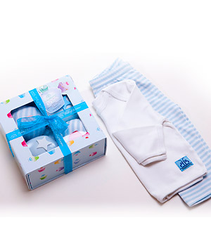 Unbranded Finest Bouquets - 4 Pyjama Cupcakes Blue - Size