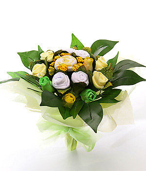 Unbranded Finest Bouquets - Lemon and White Medium