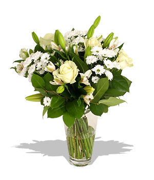 Unbranded Finest Bouquets - White Mist
