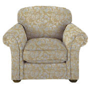 Unbranded Finest Chichester Jacquard Armchair, Duck Egg