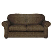 Unbranded Finest Chichester Large Linen Sofa, Chocolate