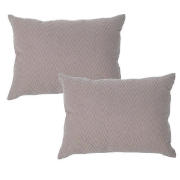 Unbranded Finest Cushion Twinpack, Cocoa
