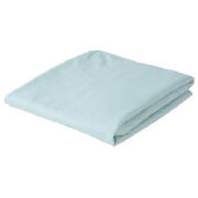 Unbranded Finest Fitted Sheet Double, Eau de Nil