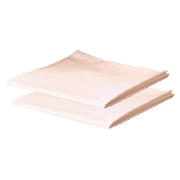 Unbranded Finest Housewife Pillowcase Twinpack, Chalk Pink