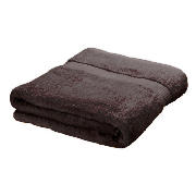Unbranded Finest hygro cotton bath towel Smokey Brown
