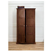 In a colonial style this 2 door wardrobe is part of the Tesco Finest range. Made from wood with a da