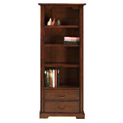 This bookcase is from the Finest Malabar range. Made from rubberwood this Malabar bookcase has a cla